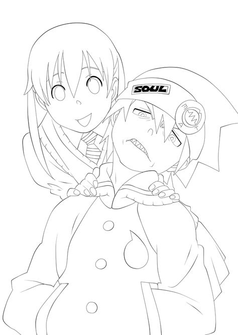 Maka Soul Eater Drawing, Soul Eater Sketch Drawings, Soul Eater Coloring Pages, Soul Eater Lineart, Soul Eater Sketch, Soul Eater Drawings, Soul Eater Drawing, Soul Eater Art, Soul Eater Tattoo