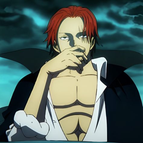 Shanks Crew, Haki One Piece, Mysterious Girl Names, Red Hair Shanks, One Piece Fairy Tail, One Piece Episodes, One Piece Gif, One Piece Man, Mysterious Girl