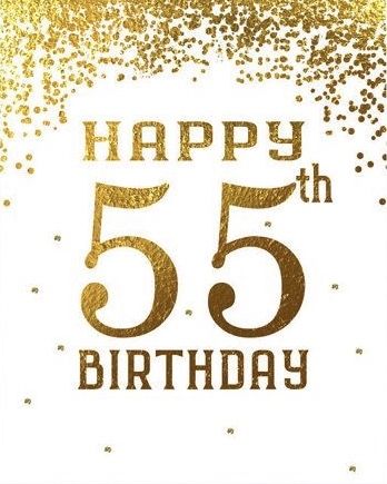 55 Years Old Quotes, Happy 55th Birthday Wishes For Him, Happy 55th Birthday To Me, Spiritual Birthday, Spiritual Birthday Wishes, Happy 55th Birthday, Cute Wallpapers For Android, Th 5, Birthday Post Instagram