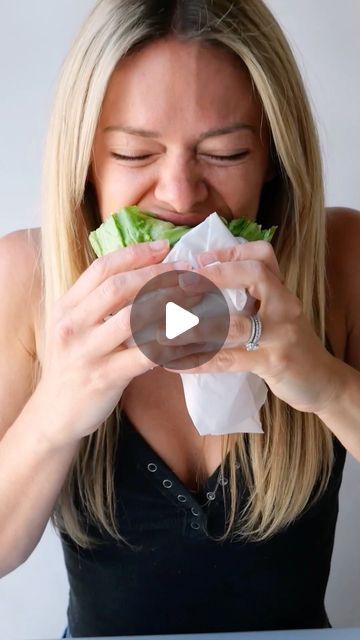 Lindsay Moser on Instagram: "🥬 Me: Eats pasta almost every day. Also me: 👆🏻 Morty BLT Lettuce Wrap ✨ Bc you don’t need to be low (/afraid of) carbs to enjoy a crisp, refreshing lettuce wrap. 

Inspo @julesfood 🫶🏻

🌯 Construction: Lettuce (4 large iceberg leaves) - kewpie mayo - pepper - mort - bacon - pepperonicinis - fresh mozz - pepper - tomato - salt - greens - kewpie mayo - mort - chives — side pesto

Enjoy and don’t forget to love on some carbs. Life’s too short not to. 🤍

.
.
.

#blt #lettucewraps #mortadella #morty #foodvideos #explore" Tomato Salt, Kewpie Mayo, Also Me, Lettuce Wrap, Low Carb Paleo, Lettuce Wraps, Too Short, Lettuce, Pesto