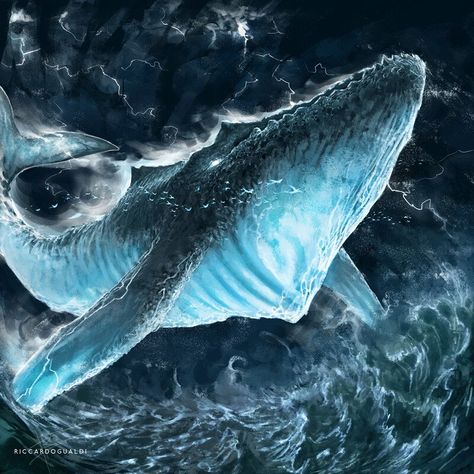 Sea Creatures Art, Summer Illustration, Whale Art, Cosmic Art, Fantasy Creatures Art, Transformers Art, Mythical Creatures Art, Sea Monsters, Fantasy Artist