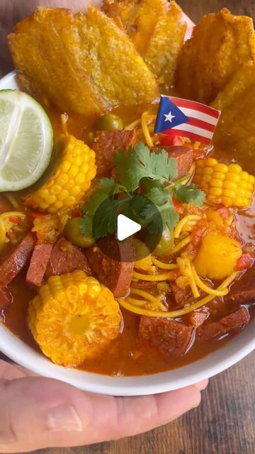 Puerto Rican Soup Salchichon, Salami Soup, Ham Seasoning, Latino Recipes, Spanish Soup, Puerto Rican Dishes, Sausage Casing, Soup Ingredients, Dominican Food