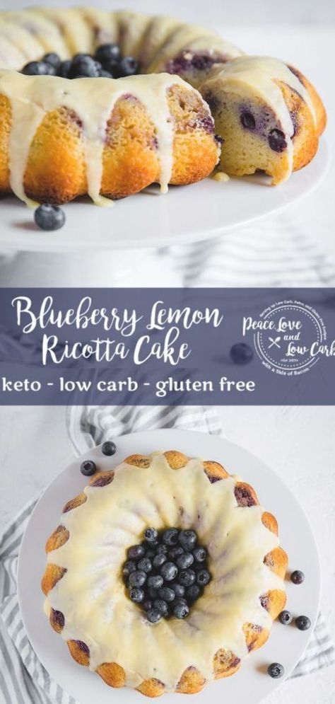 Blueberry Lemon Pound Cake, Lemon Blueberry Pound Cake, Peace Love And Low Carb, Blueberry Pound Cake, Keto Blueberry, Low Carb Dessert, Keto Cake, Recetas Keto, Lemon Pound Cake