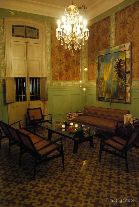 Cuba Interior, Cuban Decor, Cuban Architecture, Havana Cuba, House Room, Pretty House, Cafe Restaurant, House Inspo, My Dream Home