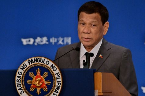 President of the Philippines Rodrigo Duterte has postponed the termination of a military pact with the United States. File Photo by Keizo Mori/UPI Philippine Star, Rodrigo Duterte, How To Move Forward, South China Sea, South China, Police Chief, Coast Guard, The Philippines, Moving Forward