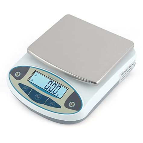 CGOLDENWALL Lab Scale 5000gX0.01 Gram High Precision Laboratory Balance Electronic Scientific Weighing Scale Without Calibration Weight 110V Check more at https://billbort.com/cgoldenwall-lab-scale-5000gx0-01-gram-high-precision-laboratory-balance-electronic-scientific-weighing-scale-without-calibration-weight-110v Digital Weighing Scale, Blue Panels, Electronic Scale, Electric Gate Opener, Laboratory Science, Digital Scale, Weighing Scale, Science Lab, April 20