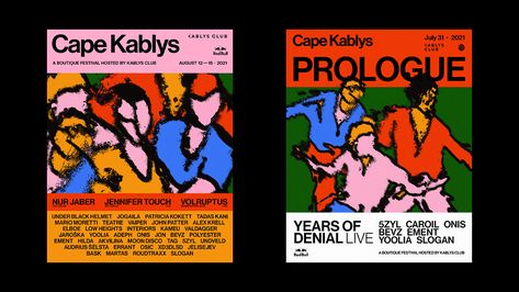 Cape Kablys Festival 2021 Branding, Illustration, Brand Identity, Layout Design, Poster Design, Festival Design, Wristband design Festival Brand Identity, Festival Cape, Museum Branding, Enjoy The Moment, Book Festival, Layout Design Inspiration, Poster Layout, Festival Design, Move Forward