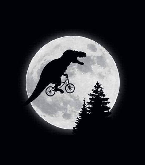 T Rex Humor, Funny Kids Shirts, Dinosaur Wallpaper, Moon Graphic, Moon T Shirt, Imagine If, Jurassic Park World, A Dinosaur, Tyrannosaurus Rex