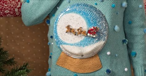 Ugly Christmas Sweater Snow Globe, Diy Snow Globe Sweater, Snowglobe Sweater Diy, Ugly Sweater Snow Globe, Snow Globe Christmas Sweater, Snow Globe Sweater Diy, Snowglobe Ugly Christmas Sweater Diy, Snow Globe Ugly Sweater Diy, Snow Globe Sweater