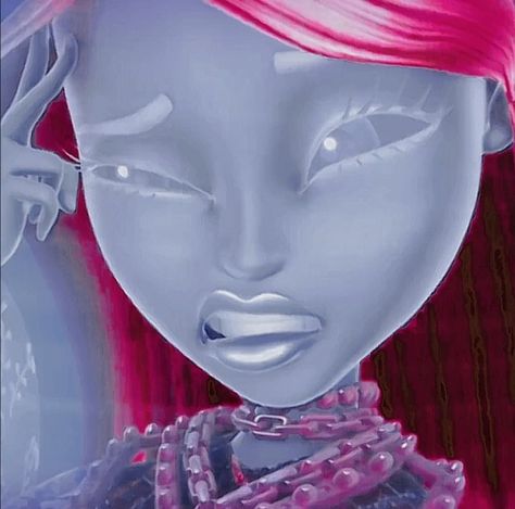 Kiyomi Monster High Icon, Kiyomi Haunterly Pfp, Catrine Demew Icon, Kiyomi Monster High, Monster High Kiyomi, Kiyomi Haunterly, Monster High Icon, 6 Feet Under, Monster H