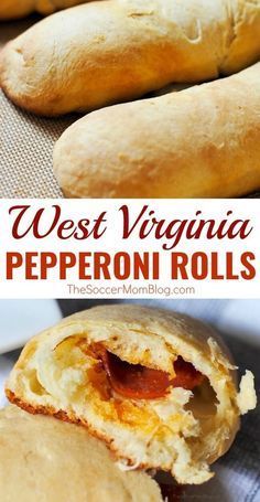 West Virginia Pepperoni Rolls Recipe, West Virginia Pepperoni Rolls, Homemade Pepperoni Rolls, Pepperoni Rolls Recipe, Pepperoni Roll, Appalachian Recipes, Pepperoni And Cheese, Pepperoni Bread, Pepperoni Rolls