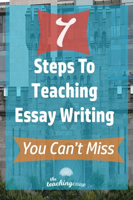 7 Steps to Teaching Essays Teaching Essay Writing, Teaching Printables, Paper Writer, Best Essay Writing Service, School Essay, Critical Essay, Essay Outline, Writing Books, Writing Classes