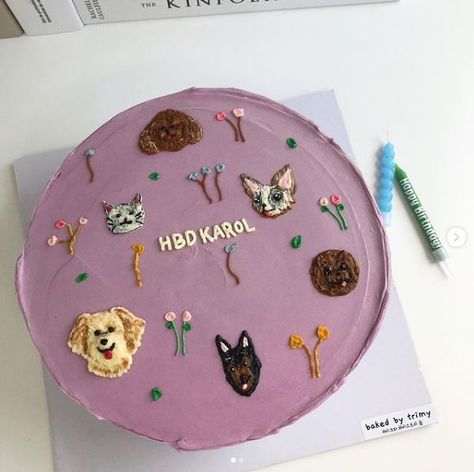 Vento Cake, Cat Bento, Small Birthday Cakes, Bento Cakes, Pet Birthday, Bento Cake, Cake Decor, Animal Birthday, Christmas Cake