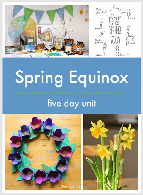 Ready-made Spring Equinox thematic unit - NurtureStore Spring Equinox Crafts For Kids, Spring Equinox Party, Spring Equinox Activities, Spring Equinox Crafts, March Equinox, Chinese New Year Activities, Vernal Equinox, Lantern Craft, Spring Books