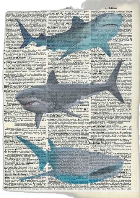 Posters For Blue Room, Sharks Of The World Poster, Whale Poster Vintage, Ocean Posters Vintage, Cozy Room Posters, Sea Creature Poster, Ocean Prints For Walls, Sea Life Poster, Ocean Theme Poster