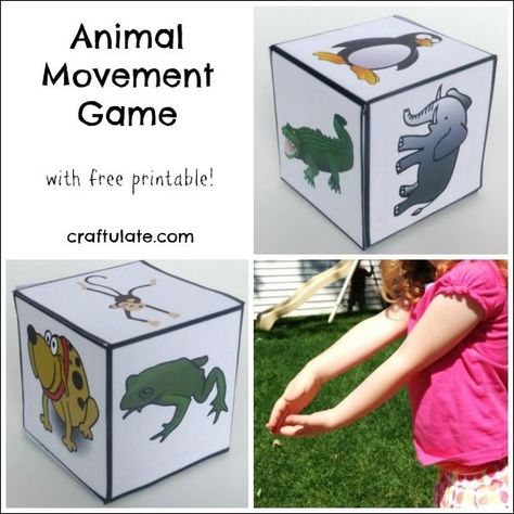 Animals Environment Activities, Kindergarten Gym, Esl Kindergarten, Animal Movement, Animal Art Projects, Animal Tails, Ring Toss Game, Dinosaur Activities, Childcare Activities