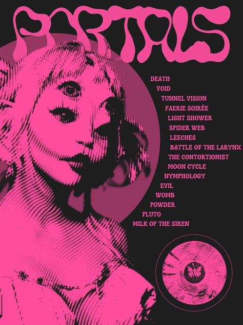 Meanie Martinez aesthetic retro cute poster pink portals Melanie Poster, Melanie Martinez Poster, Aesthetic Room Posters, Posters For Room Aesthetic, Posters Music, Portals Tour, Music Bedroom, Melanie Martinez Drawings, Melanie Martinez Photography