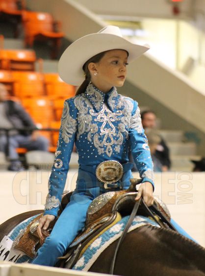 The cuteness is almost too overwhelming... Aqha Western Pleasure, Western Pleasure Outfit, Rodeo Queen Clothes, Showmanship Outfit, Cowboy Painting, Horsemanship Shirt, Queen Clothes, Western Show Clothes, Western Show Shirts