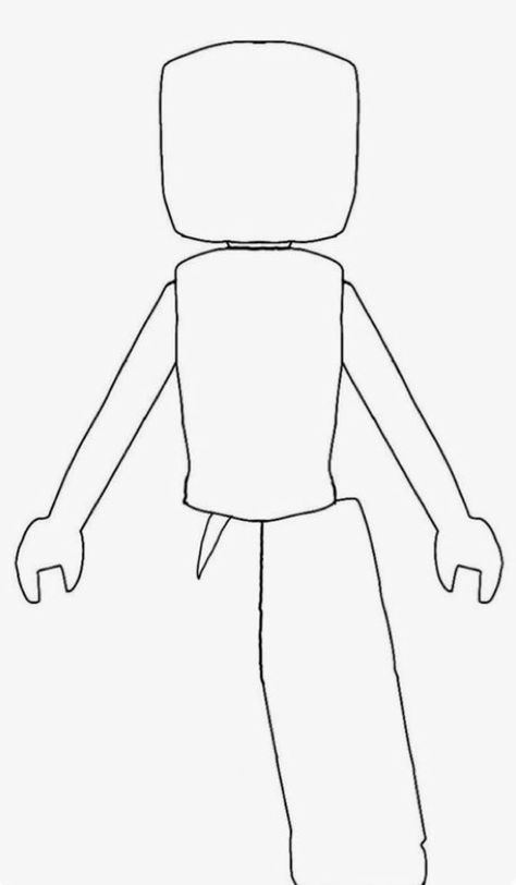 Roblox Body Base, Roblox Base, Roblox Karakter, Roblox Body, Roblox Drawing, Barbie Fashion Sketches, Body Tutorial, Paper Dolls Clothing, Body Base Drawing