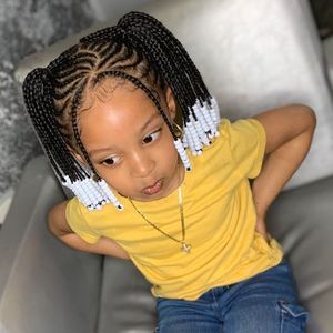 Children Hairstyles Black For School, Beads Hairstyles For Kids, Hairstyle For Children, Babygirl Hairstyle, Toddler Braided Hairstyles, Toddler Braids, Black Kids Braids Hairstyles, Kid Hair, Lil Girl Hairstyles