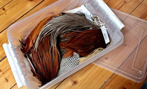 Fly tying materials: Organization & Storage Fly Tying Organization, Fly Tying Supplies, Fly Tying Materials, Organization Storage, Bead Storage, Cedar Trees, Synthetic Materials, Fly Tying, Fly Fishing