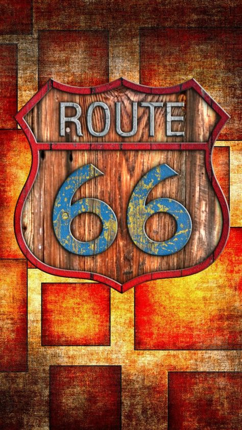 Route 66 Wallpaper, Route 66 Panel Quilt, Route 66 Party, Engraved Table, Route 66 Trip, Route 66 Map, Route 66 Fabric, Historic Route 66, Travel Wallpaper