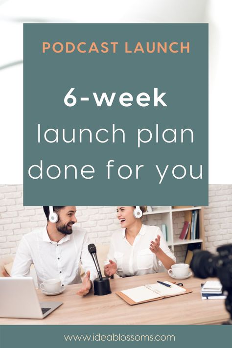 Podcast Live Show Outfit, How To Launch A Podcast, Launching A Podcast, Podcast Launch Party Ideas, Podcast Office Design, How To Do A Podcast, Podcast Planning Template Free, Start A Podcast Checklist, Podcast Launch Party