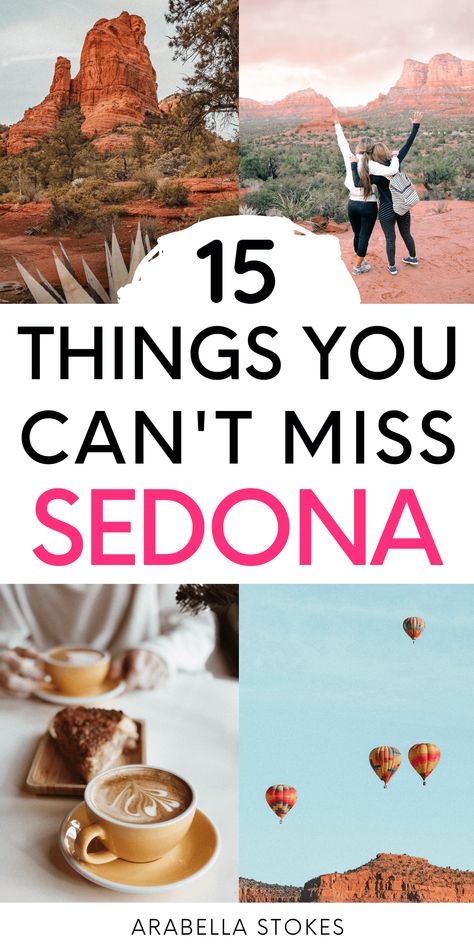 Planning the perfect trip to Sedona, Arizona? Read this post for all the best things to do in Sedona! — sedona travel guide | sedona things to do | sedona aesthetic | sedona photography | sedona outfits | sedona itinerary | sedona vacation | sedona hikes Sedona Must See, Sedona Must Do, Sedona In April, 1 Day In Sedona, Sedona Arizona Things To Do In February, Sedona Day Trip, Sedona Nightlife, Sedona Arizona Things To Do In November, Places To Stay In Sedona Az