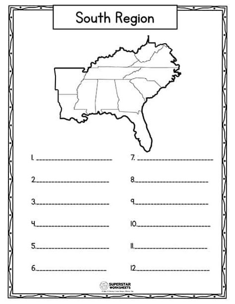 Southeast States And Capitals Worksheet, Usa Map Worksheet, Regions Of The United States Activities, Learning States Free Printables, 50 States Worksheets Free Printables, State Worksheets Free Printable, Us Regions Map Free Printable, States And Capitals Printables Free, Usa Geography