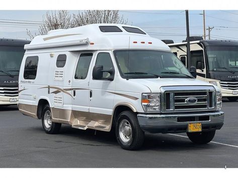 Used 2010 Pleasure-Way Excel TD Motor Home Class B at Johnson RV | Sandy, OR | #21037BC Class B Rv Vans, Rv Vans, Class B Rv, Gas Generator, Motor Home, Cassette Player, Night Table, Rvs For Sale, Class B