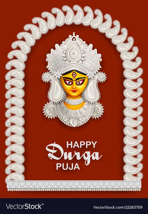 Durga Puja Bulletin Board Ideas, Maa Durga Face Images, Durga Puja Decoration, Navratri Background, Maa Durga Face, Durga Puja Greetings, Durga Puja Wallpaper, Happy Birthday Krishna, Durga Face