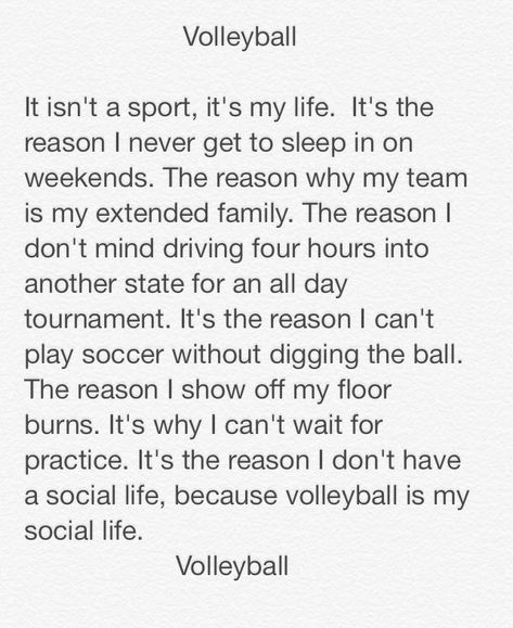 Volleyball Quotes Inspirational, Volleyball Mom Quotes, Inspirational Volleyball Quotes, Volleyball Quotes Funny, Quotes Volleyball, Volleyball Jokes, Volleyball Motivation, Volleyball Cheers, Volleyball Life