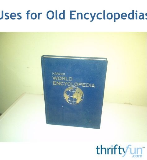 Outdated encyclopedias are not necessarily worthless, get creative and repurpose or craft something using these sturdy books. This guide contains uses for old encyclopedias. Repurposed Books, Old Encyclopedias, Old Book Crafts, Get Creative, Old Books, Green Living, Book Crafts, Repurpose, Projects To Try