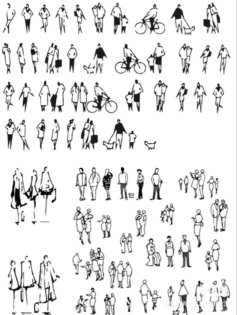 People Entourage Architecture, Human Entourage Architecture, Architecture Human Figures, Architectural Human Figures, Human Figure Architecture, Entourage Architecture, Architecture Entourage, Architectural People, People Outline