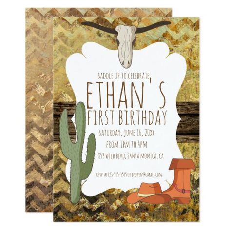 Cowboy Birthday Party Invitations, Cowboy Party Invitations, Housewarming Invitations, Cowboy First Birthday, Western Invitations, Cowboy Invitations, Wild West Party, Cowboy Birthday Party, House Warming Invitations