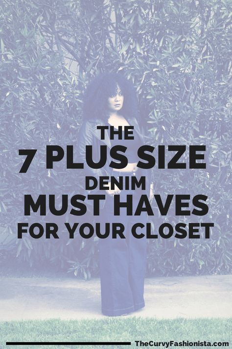 Plus Size Must Haves, Plus Size Denim On Denim Outfits, Plus Size Outfit Ideas Casual, Cute Outfits For Plus Size, Full Figured Fashion For Women, Plus Size Denim Outfits, Fly Shi Only, Women Trendy Outfits, Outfits For Plus Size Women