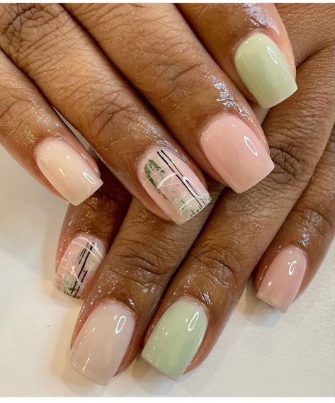 Active length Abstract Gel Nails Short, Acrylic Nail Designs 2022, Spice Nails, Art Deco Nails, Art Designs Ideas, Short Gel Nails, Glitter Gel Nails, Nail Candy, Dope Nail Designs