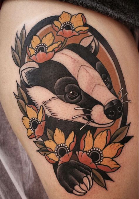 Skunk Tattoo, Badger Tattoo, Holy Spirit Tattoo, Wood Tattoo, Raccoon Tattoo, Animal Sleeve Tattoo, Embroidery Tattoo, Sea Tattoo, Magic Tattoo