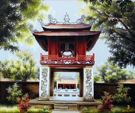 the temple of literature http://hivietnam.vn/temple-of-literature-hanoi/ Hanoi Vietnam, Other Countries, Countries Around The World, Good Evening, The Temple, Hanoi, Dear Friend, For Life, Vietnam