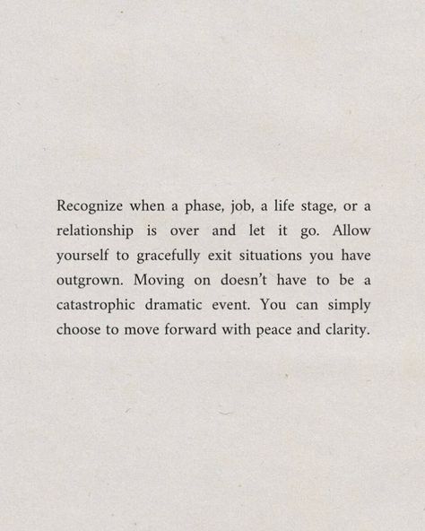 Recognize when a phase, job, a life stage, or a relationship is over and let it go. #inspirational #dailyreminder #quotes #motivational #inspo #aesthetic #instagood #pinterestinspo They Come They Go Quotes, Tough Phase Of Life Quotes, When A Relationship Is Over, Let It Go Aesthetic, Starting Over Quotes, Life Captions, Board Room, Go For It Quotes, Life Stages