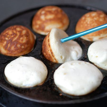 Aebleskiver Recipe, Ebelskiver Recipe, Danish Pancakes, Fresh Pumpkin Pie, Yummy Pancake Recipe, Norwegian Food, Scandinavian Food, Danish Food, Pancakes And Waffles