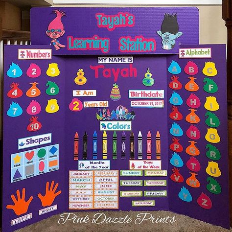 Preschool Boards, Toddler Activity Board, Learning Board, Toddler Homeschool, Learning Stations, Homeschool Elementary, School Learning, Baby Learning Activities, Teaching Toddlers