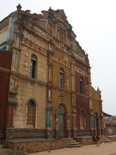 Porto Novo, Benin Benin Travel, Togo Travel, African Cities, Africa Countries, African House, Benin City, City Of God, City Photos, Digital Clock