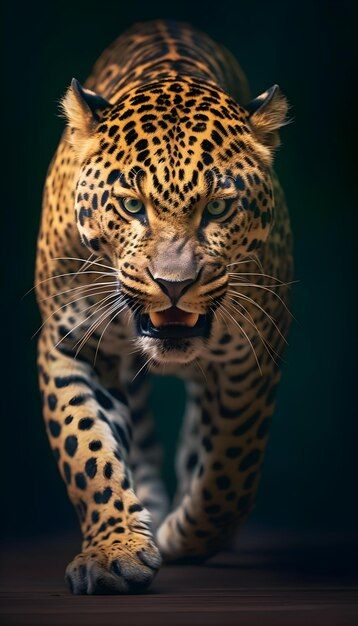 AI Images | Free download Leopard Photography, Leopard Walking, Jaguar Face, Most Dangerous Animals, Jaguar Animal, Lions Photos, Leopard Art, Leopard Face, Africa Animals