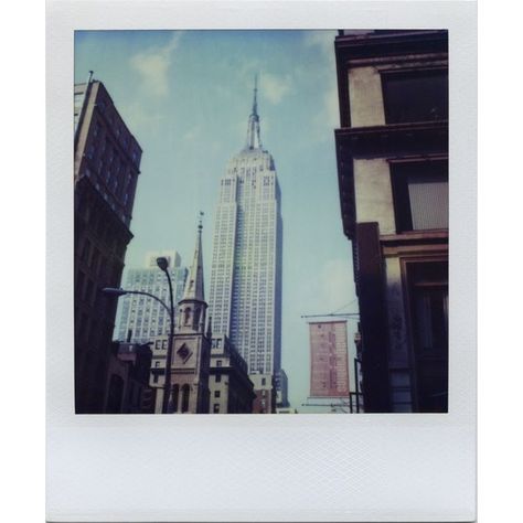 Polaroid Print 5x7 Empire State Building (535 ARS) ❤ liked on Polyvore featuring home, home decor, wall art, fillers, polaroids, photos, pictures, metallic wall art, photo wall art and polaroid picture Polaroid Photography, New York Homes, Vintage Polaroid, Nyc Life, New York Life, Polaroid Pictures, Polaroid Photos, New Romantics, City Aesthetic