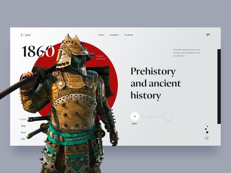 Manga Website Design, History Website Design, History Design Ideas, Japan Moodboard, Japan Website, History Website, Web Design Quotes, Webdesign Inspiration, Japan History