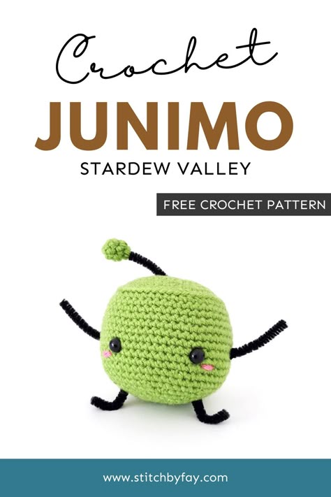 Stardew Valley Junimo Crochet Pattern (Free!) Junimo Stardew Valley Crochet Pattern, Junimo Plush Pattern, Jumino Stardew Valley Crochet, Junimo Crochet Pattern, Crochet Junimo Pattern, Junimo Stardew Valley Crochet, Dk Crochet Patterns Free, Forest Crochet Pattern, Junimo Crochet Pattern Free