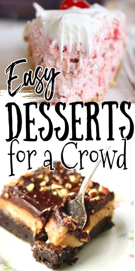 Easy Potluck Desserts, Potluck Recipes Dessert, Easy Desserts For A Crowd, Potluck Dessert, Cheap Desserts, Vanilla Sheet Cakes, Picnic Desserts, Easy Potluck, Potluck Desserts