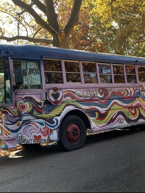 School Bus Art, Hippy Bus, House Bus, Bus Ideas, Bus Art, Hippie Bus, Van Ideas, White River, School Bus