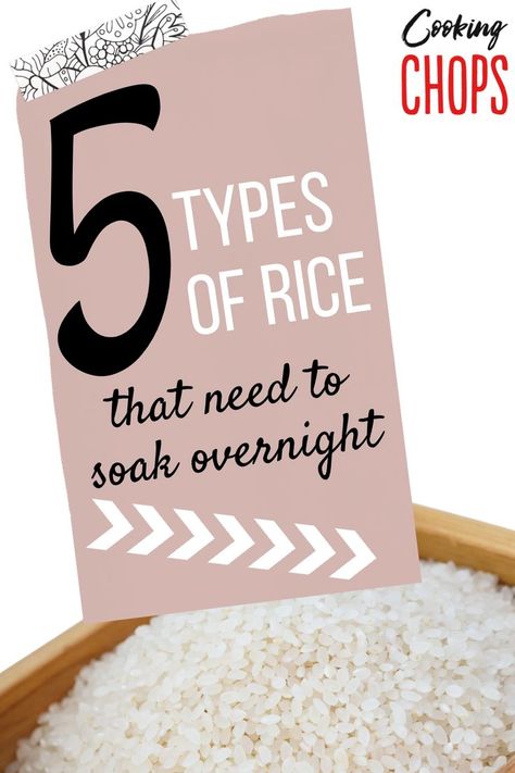 Types of rice you should soak before cooking. Types Of Rice, Cooking Pizza, Cooking 101, How To Cook Rice, Home Chef, Cooking Tips, How To Stay Healthy, Healthy Life, Meal Prep